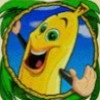 Символ игрового автомата Bananas Go Bahamas Банан (Вайлд)